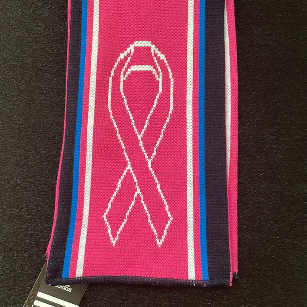 NWT Double Sided Adidas Pink & Black Scarf 🧣 - Picture 3 of 6